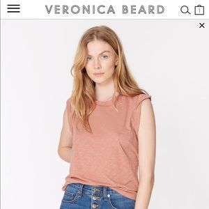 Brand new Veronica Beard Drew Muscle Tee